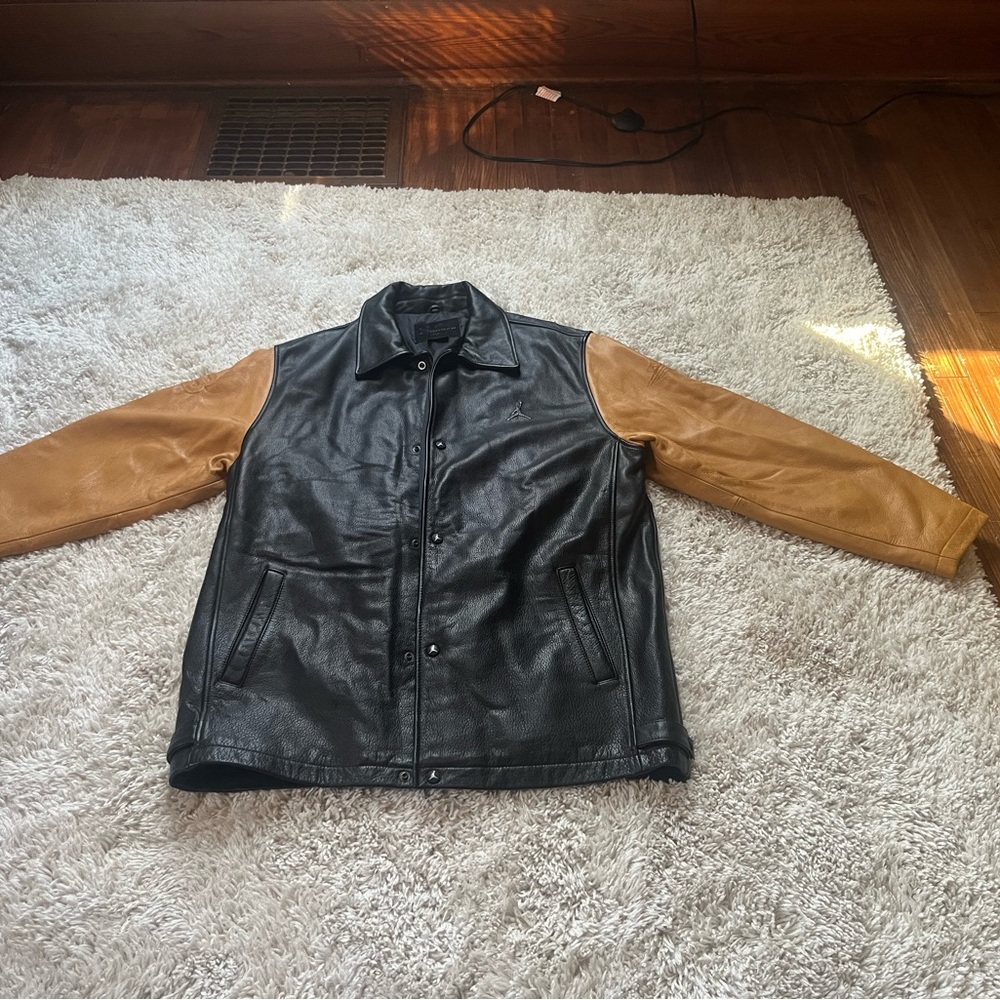 Vintage Micheal Jordan leather Jacket, size XL